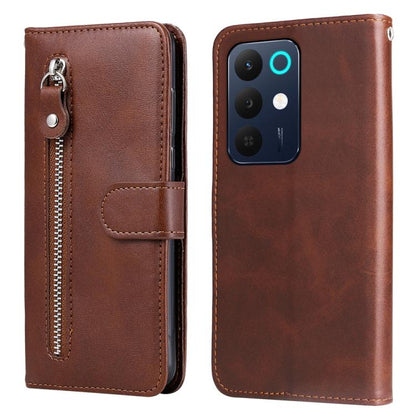 Fashion Calf Texture Zipper Leather Phone Case, For Realme 16 Pro+ 5G, For Realme 16 Pro 5G, For Realme 15x 5G India / Realme C85 5G, For Realme C85 Pro 4G, For Realme 15T 5G, For Realme Narzo 80 Lite 4G / C71 India, For Realme 15 5G / Realme 15 Pro 5G...