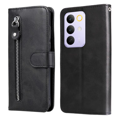 Fashion Calf Texture Zipper Leather Phone Case, For Realme 16 Pro+ 5G, For Realme 16 Pro 5G, For Realme 15x 5G India / Realme C85 5G, For Realme C85 Pro 4G, For Realme 15T 5G, For Realme Narzo 80 Lite 4G / C71 India, For Realme 15 5G / Realme 15 Pro 5G...