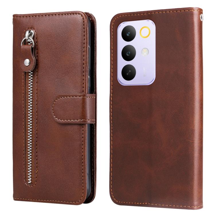 Fashion Calf Texture Zipper Leather Phone Case, For Realme 16 Pro+ 5G, For Realme 16 Pro 5G, For Realme 15x 5G India / Realme C85 5G, For Realme C85 Pro 4G, For Realme 15T 5G, For Realme Narzo 80 Lite 4G / C71 India, For Realme 15 5G / Realme 15 Pro 5G...