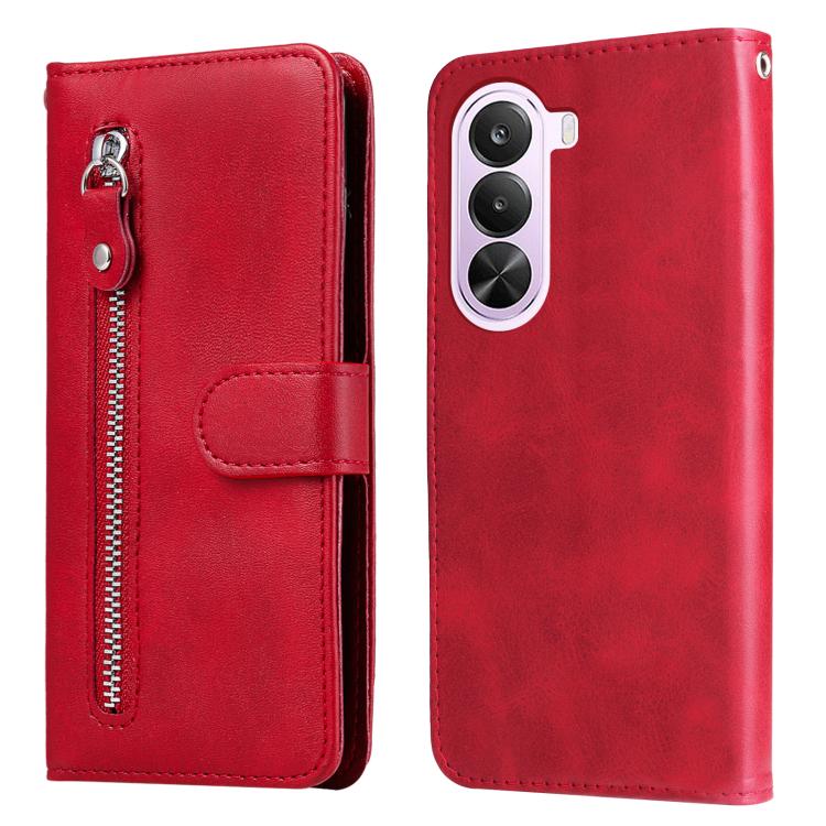 Fashion Calf Texture Zipper Leather Phone Case, For Realme P4R 5G / P4x 4G / C100 4G / C100i, For Realme 16 Pro+ 5G, For Realme 16 Pro 5G, For Realme P4x 5G, For Realme 15x 5G India / Realme C85 5G, For Realme C85 Pro 4G, For Realme 15T 5G             ...