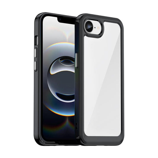 Colorful Series Acrylic + TPU Phone Case, For iPhone 17e / 16e, For iPhone 16 Pro Max, For iPhone 16 Pro, For iPhone 16 Plus, For iPhone 16, For iPhone 15 Pro Max, For iPhone 15 Pro, For iPhone 15 Plus, For iPhone 15