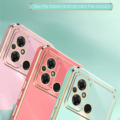 XINLI Straight Edge 6D Electroplate TPU Phone Case