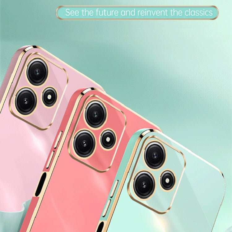 XINLI Straight Edge 6D Electroplate TPU Phone Case, For Xiaomi Redmi Note 12R, For Xiaomi Redmi K70, For Xiaomi Redmi 12 4G, For Xiaomi Redmi Note 12S 4G, For Xiaomi Redmi Note 12 Pro 4G, For Xiaomi Redmi Note 12 Turbo, For Xiaomi Civi 3 5G            ...