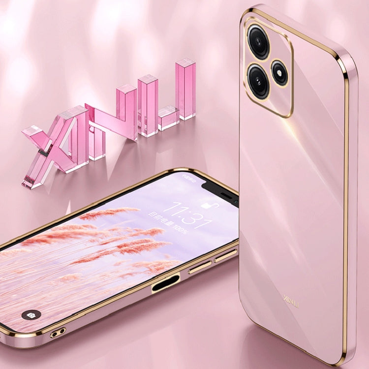 XINLI Straight Edge 6D Electroplate TPU Phone Case, For Xiaomi Redmi Note 12R, For Xiaomi Redmi K70, For Xiaomi Redmi 12 4G, For Xiaomi Redmi Note 12S 4G, For Xiaomi Redmi Note 12 Pro 4G, For Xiaomi Redmi Note 12 Turbo, For Xiaomi Civi 3 5G            ...