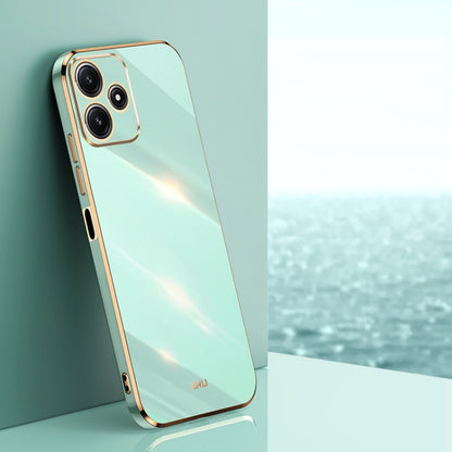 XINLI Straight Edge 6D Electroplate TPU Phone Case, For Xiaomi Redmi Note 12R, For Xiaomi Redmi K70, For Xiaomi Redmi 12 4G, For Xiaomi Redmi Note 12S 4G, For Xiaomi Redmi Note 12 Pro 4G, For Xiaomi Redmi Note 12 Turbo, For Xiaomi Civi 3 5G            ...
