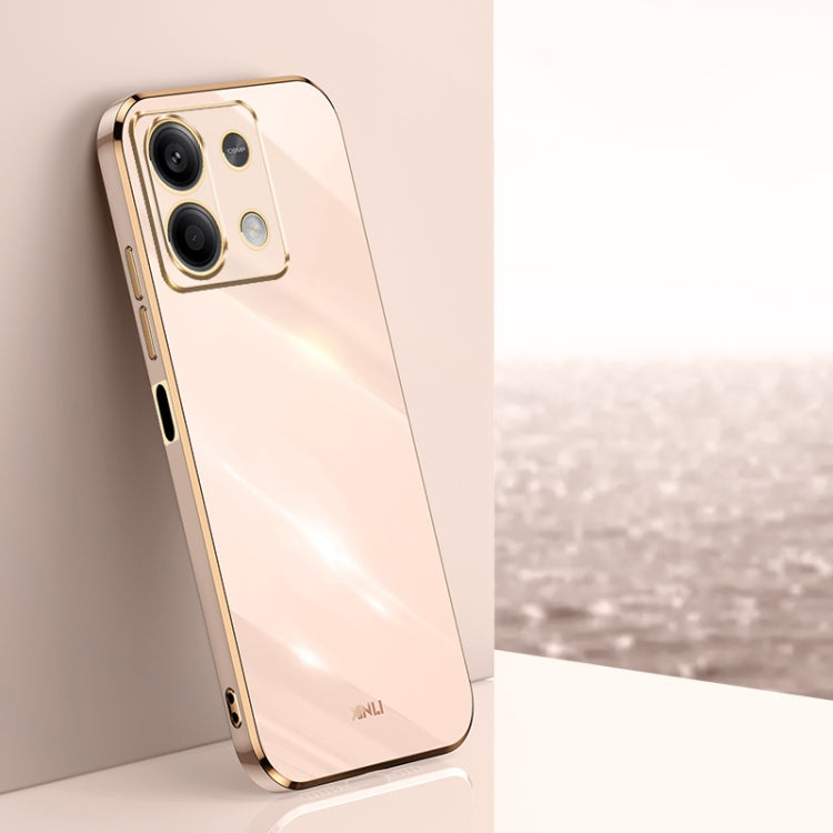 XINLI Straight Edge 6D Electroplate TPU Phone Case, For Redmi Note 14 5G Global, For Redmi 14 4G, For Xiaomi Redmi Note 13 Pro 4G, For Xiaomi Redmi Note 13 4G, For Xiaomi Redmi 13C 5G, For Xiaomi Redmi K70E, For Xiaomi 14 Pro, For Xiaomi 14            ...