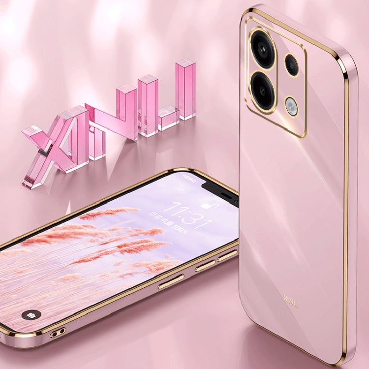 XINLI Straight Edge 6D Electroplate TPU Phone Case, For Xiaomi Redmi Note 13 Pro, For Xiaomi Redmi K60 Ultra / Mi 13T, For Xiaomi Redmi Note 12R, For Xiaomi Redmi K70, For Xiaomi Redmi 12 4G, For Xiaomi Redmi Note 12S 4G, For Xiaomi Redmi Note 12 Pro 4...