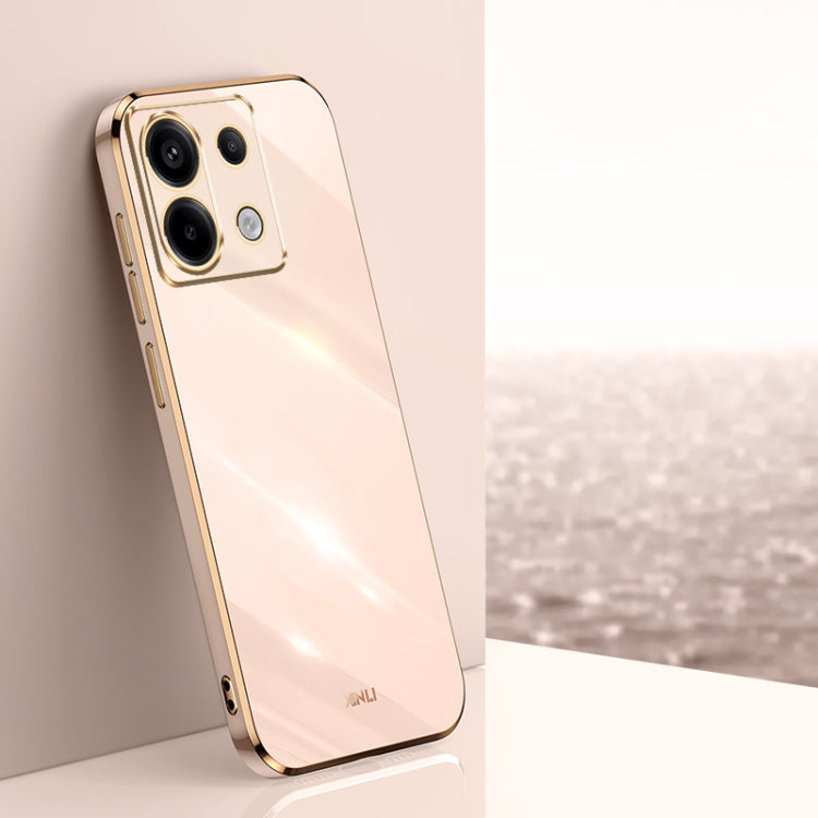 XINLI Straight Edge 6D Electroplate TPU Phone Case, For Redmi Note 14 5G Global, For Redmi 14 4G, For Xiaomi Redmi Note 13 Pro 4G, For Xiaomi Redmi Note 13 4G, For Xiaomi Redmi 13C 5G, For Xiaomi Redmi K70E, For Xiaomi 14 Pro, For Xiaomi 14            ...