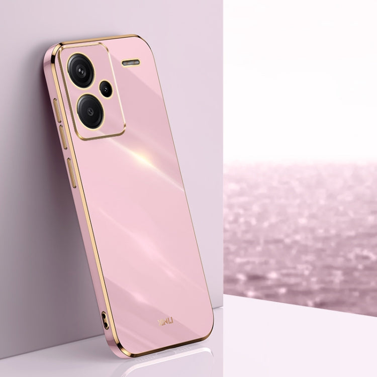 XINLI Straight Edge 6D Electroplate TPU Phone Case, For Redmi Note 14 Pro 4G Global, For Redmi Note 14 4G 163.25mm, For Redmi Note 14 5G Global, For Redmi 14 4G, For Xiaomi Redmi Note 13 Pro 4G, For Xiaomi Redmi Note 13 4G, For Xiaomi Redmi 13C 5G�����...