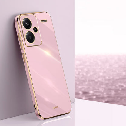 XINLI Straight Edge 6D Electroplate TPU Phone Case, For Redmi Note 14 5G Global, For Redmi 14 4G, For Xiaomi Redmi Note 13 Pro 4G, For Xiaomi Redmi Note 13 4G, For Xiaomi Redmi 13C 5G, For Xiaomi Redmi K70E, For Xiaomi 14 Pro, For Xiaomi 14            ...