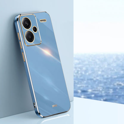 XINLI Straight Edge 6D Electroplate TPU Phone Case, For Redmi Note 14 5G Global, For Redmi 14 4G, For Xiaomi Redmi Note 13 Pro 4G, For Xiaomi Redmi Note 13 4G, For Xiaomi Redmi 13C 5G, For Xiaomi Redmi K70E, For Xiaomi 14 Pro, For Xiaomi 14            ...