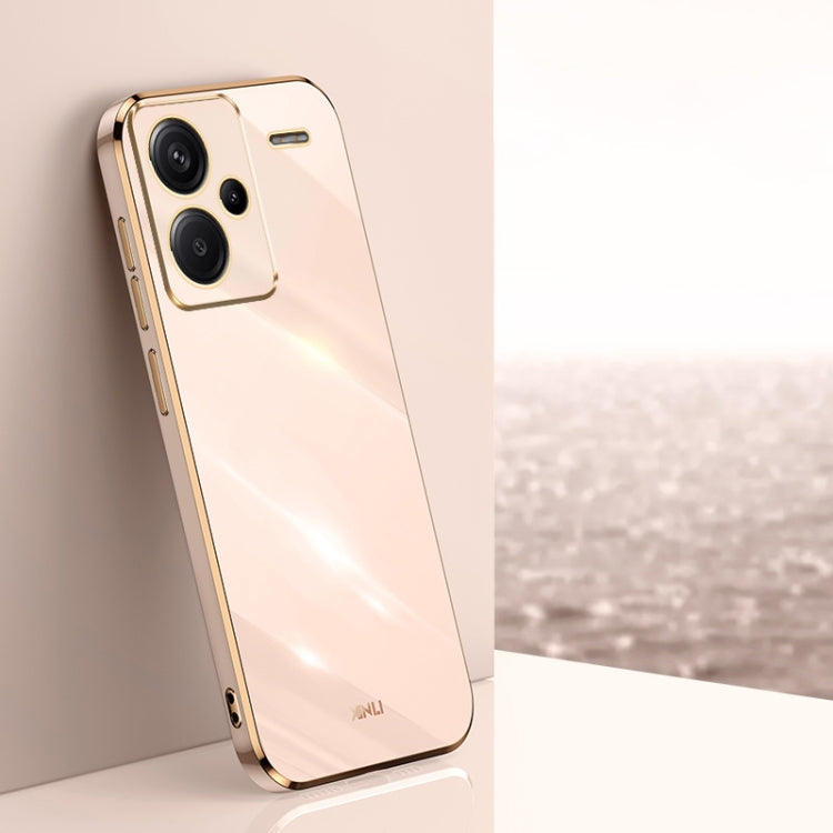 XINLI Straight Edge 6D Electroplate TPU Phone Case, For Redmi Note 14 5G Global, For Redmi 14 4G, For Xiaomi Redmi Note 13 Pro 4G, For Xiaomi Redmi Note 13 4G, For Xiaomi Redmi 13C 5G, For Xiaomi Redmi K70E, For Xiaomi 14 Pro, For Xiaomi 14            ...