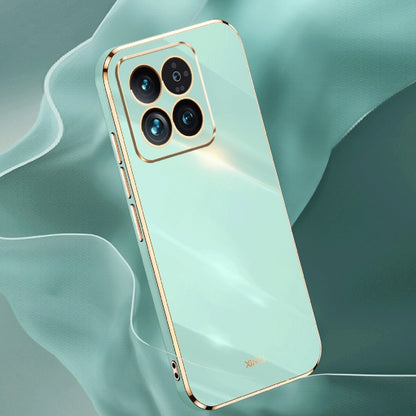 XINLI Straight Edge 6D Electroplate TPU Phone Case