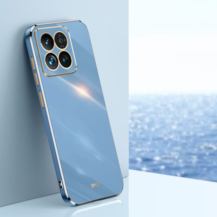 XINLI Straight Edge 6D Electroplate TPU Phone Case, For Redmi Note 14 5G Global, For Redmi 14 4G, For Xiaomi Redmi Note 13 Pro 4G, For Xiaomi Redmi Note 13 4G, For Xiaomi Redmi 13C 5G, For Xiaomi Redmi K70E, For Xiaomi 14 Pro, For Xiaomi 14            ...