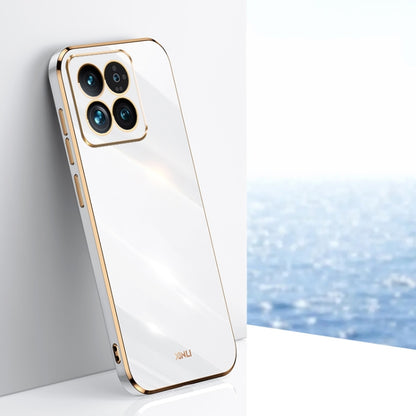 XINLI Straight Edge 6D Electroplate TPU Phone Case, For Redmi Note 14 5G Global, For Redmi 14 4G, For Xiaomi Redmi Note 13 Pro 4G, For Xiaomi Redmi Note 13 4G, For Xiaomi Redmi 13C 5G, For Xiaomi Redmi K70E, For Xiaomi 14 Pro, For Xiaomi 14            ...