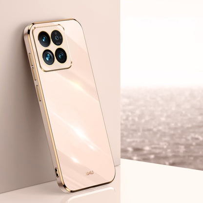 XINLI Straight Edge 6D Electroplate TPU Phone Case, For Redmi Note 14 5G Global, For Redmi 14 4G, For Xiaomi Redmi Note 13 Pro 4G, For Xiaomi Redmi Note 13 4G, For Xiaomi Redmi 13C 5G, For Xiaomi Redmi K70E, For Xiaomi 14 Pro, For Xiaomi 14            ...