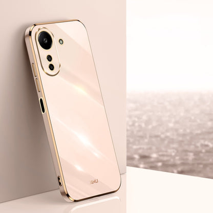 XINLI Straight Edge 6D Electroplate TPU Phone Case, For Redmi Note 14 5G Global, For Redmi 14 4G, For Xiaomi Redmi Note 13 Pro 4G, For Xiaomi Redmi Note 13 4G, For Xiaomi Redmi 13C 5G, For Xiaomi Redmi K70E, For Xiaomi 14 Pro, For Xiaomi 14            ...
