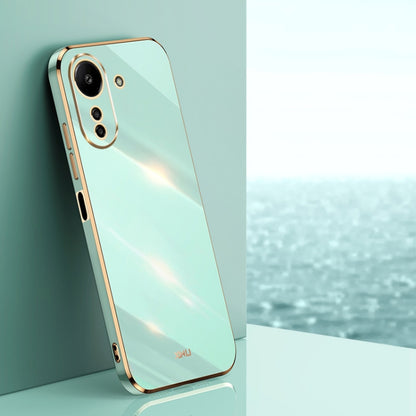 XINLI Straight Edge 6D Electroplate TPU Phone Case, For Redmi Note 14 Pro 4G Global, For Redmi Note 14 4G 163.25mm, For Redmi Note 14 5G Global, For Redmi 14 4G, For Xiaomi Redmi Note 13 Pro 4G, For Xiaomi Redmi Note 13 4G, For Xiaomi Redmi 13C 5G�����...