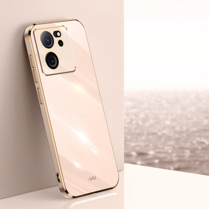 XINLI Straight Edge 6D Electroplate TPU Phone Case, For Redmi Note 14 5G Global, For Redmi 14 4G, For Xiaomi Redmi Note 13 Pro 4G, For Xiaomi Redmi Note 13 4G, For Xiaomi Redmi 13C 5G, For Xiaomi Redmi K70E, For Xiaomi 14 Pro, For Xiaomi 14            ...