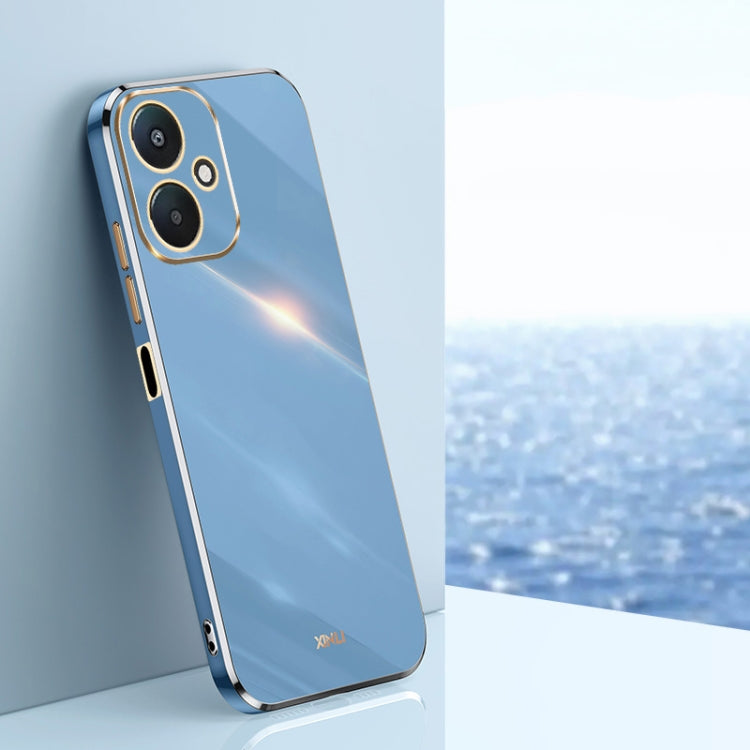 XINLI Straight Edge 6D Electroplate TPU Phone Case, For Redmi Note 14 Pro 4G Global, For Redmi Note 14 4G 163.25mm, For Redmi Note 14 5G Global, For Redmi 14 4G, For Xiaomi Redmi Note 13 Pro 4G, For Xiaomi Redmi Note 13 4G, For Xiaomi Redmi 13C 5G�����...