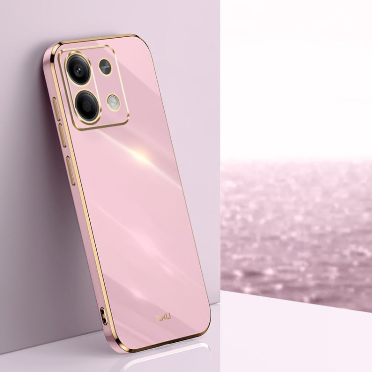 XINLI Straight Edge 6D Electroplate TPU Phone Case, For Redmi Note 14 Pro 4G Global, For Redmi Note 14 4G 163.25mm, For Redmi Note 14 5G Global, For Redmi 14 4G, For Xiaomi Redmi Note 13 Pro 4G, For Xiaomi Redmi Note 13 4G, For Xiaomi Redmi 13C 5G�����...