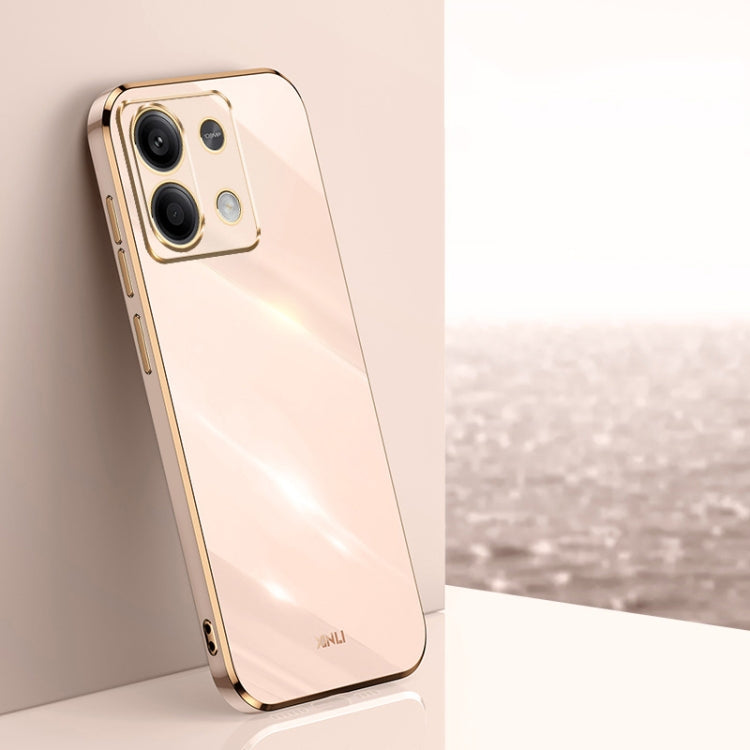 XINLI Straight Edge 6D Electroplate TPU Phone Case, For Redmi Note 14 Pro 4G Global, For Redmi Note 14 4G 163.25mm, For Redmi Note 14 5G Global, For Redmi 14 4G, For Xiaomi Redmi Note 13 Pro 4G, For Xiaomi Redmi Note 13 4G, For Xiaomi Redmi 13C 5G�����...