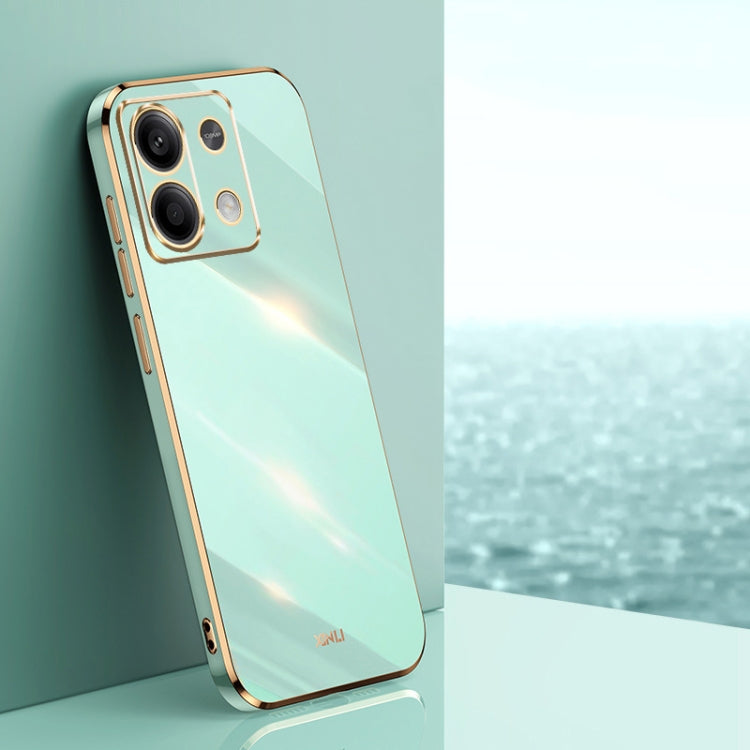 XINLI Straight Edge 6D Electroplate TPU Phone Case, For Redmi Note 14 Pro 4G Global, For Redmi Note 14 4G 163.25mm, For Redmi Note 14 5G Global, For Redmi 14 4G, For Xiaomi Redmi Note 13 Pro 4G, For Xiaomi Redmi Note 13 4G, For Xiaomi Redmi 13C 5G�����...
