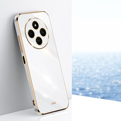 XINLI Straight Edge 6D Electroplate TPU Phone Case, For Redmi Note 14 5G Global, For Redmi 14 4G, For Xiaomi Redmi Note 13 Pro 4G, For Xiaomi Redmi Note 13 4G, For Xiaomi Redmi 13C 5G, For Xiaomi Redmi K70E, For Xiaomi 14 Pro, For Xiaomi 14            ...