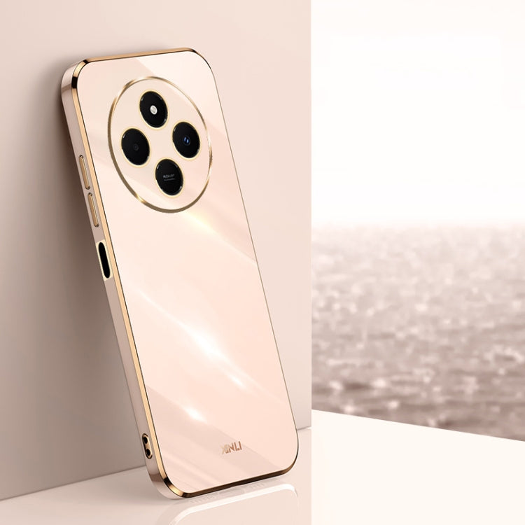 XINLI Straight Edge 6D Electroplate TPU Phone Case, For Redmi Note 14 Pro 4G Global, For Redmi Note 14 4G 163.25mm, For Redmi Note 14 5G Global, For Redmi 14 4G, For Xiaomi Redmi Note 13 Pro 4G, For Xiaomi Redmi Note 13 4G, For Xiaomi Redmi 13C 5G�����...