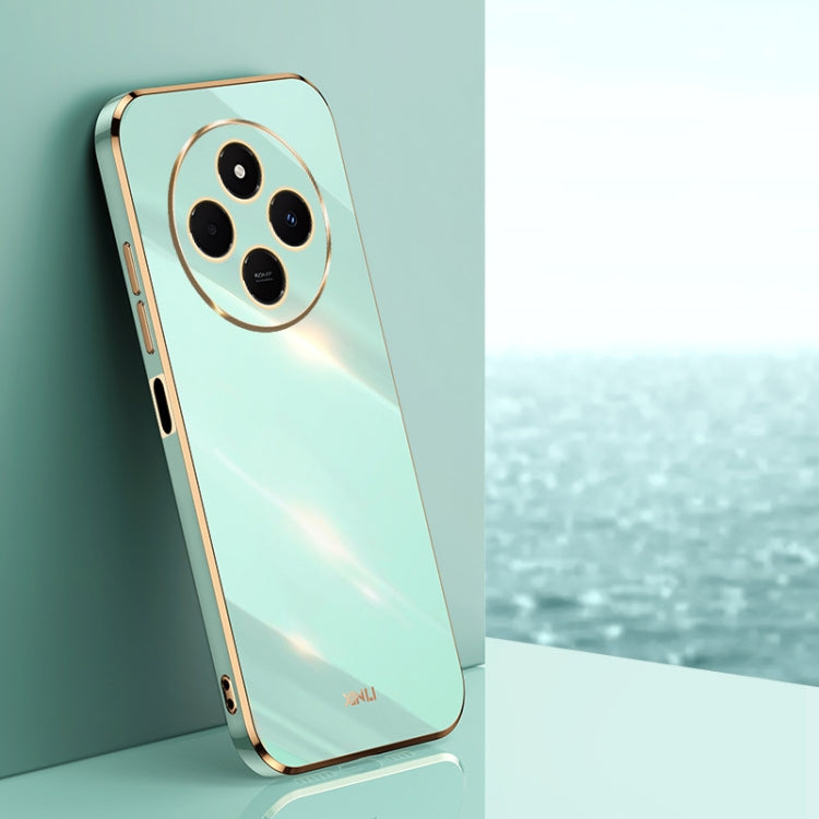 XINLI Straight Edge 6D Electroplate TPU Phone Case, For Redmi Note 14 Pro 4G Global, For Redmi Note 14 4G 163.25mm, For Redmi Note 14 5G Global, For Redmi 14 4G, For Xiaomi Redmi Note 13 Pro 4G, For Xiaomi Redmi Note 13 4G, For Xiaomi Redmi 13C 5G�����...