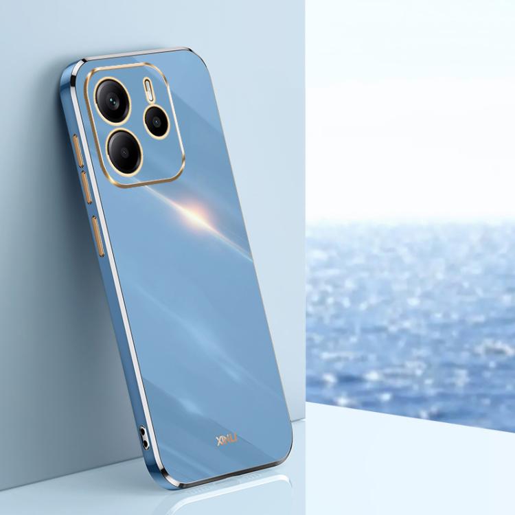 XINLI Straight Edge 6D Electroplate TPU Phone Case, For Redmi Note 14 5G Global, For Redmi 14 4G, For Xiaomi Redmi Note 13 Pro 4G, For Xiaomi Redmi Note 13 4G, For Xiaomi Redmi 13C 5G, For Xiaomi Redmi K70E, For Xiaomi 14 Pro, For Xiaomi 14            ...