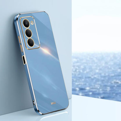 XINLI Straight Edge 6D Electroplate TPU Phone Case