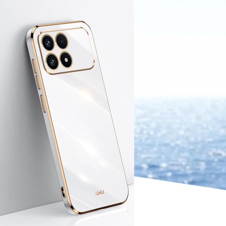 XINLI Straight Edge 6D Electroplate TPU Phone Case, For Redmi A7 Pro 4G/5G 171mm / Poco C85x 5G, For Redmi Turbo 5 Max 5G/Poco X8 Pro Max 5G, For Redmi Turbo 5 5G/Poco X8 Pro 5G, For Redmi Note 15 4G Global 164mm, For Redmi K90 Pro Max / Poco F8 Ultra ...