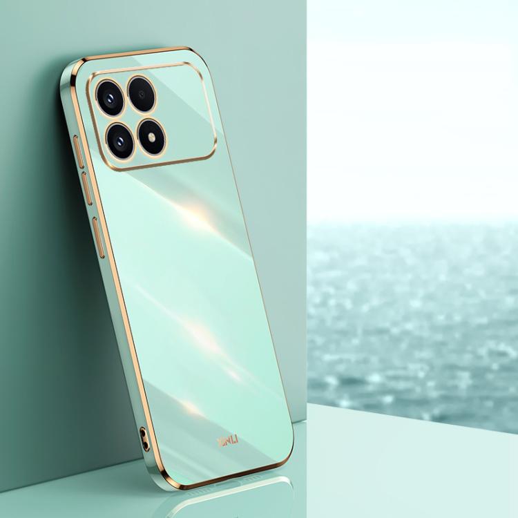 XINLI Straight Edge 6D Electroplate TPU Phone Case, For Redmi A7 Pro 4G/5G 171mm / Poco C85x 5G, For Redmi Turbo 5 Max 5G/Poco X8 Pro Max 5G, For Redmi Turbo 5 5G/Poco X8 Pro 5G, For Redmi Note 15 4G Global 164mm, For Redmi K90 Pro Max / Poco F8 Ultra ...