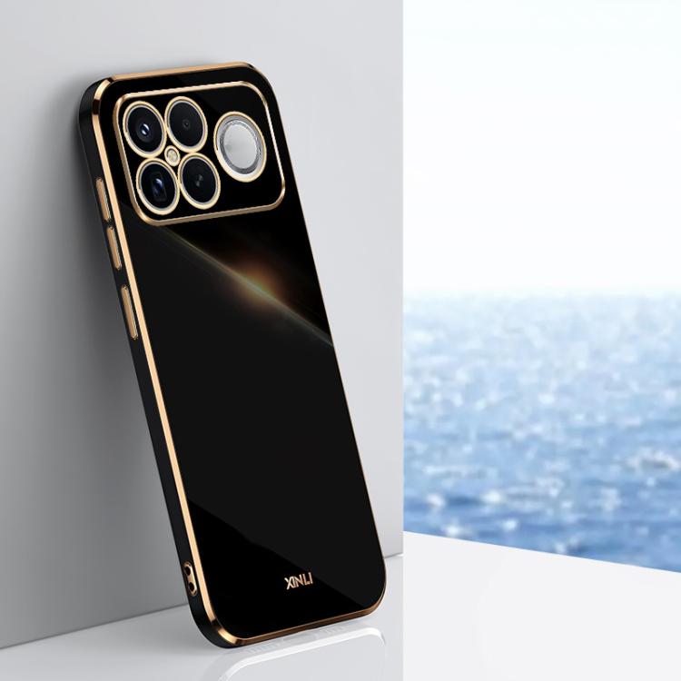 XINLI Straight Edge 6D Electroplate TPU Phone Case, For Redmi A7 Pro 4G/5G 171mm / Poco C85x 5G, For Redmi Turbo 5 Max 5G/Poco X8 Pro Max 5G, For Redmi Turbo 5 5G/Poco X8 Pro 5G, For Redmi Note 15 4G Global 164mm, For Redmi K90 Pro Max / Poco F8 Ultra ...