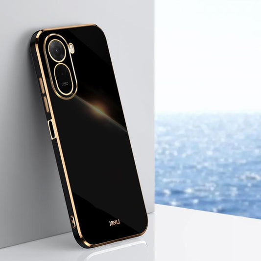 XINLI Straight Edge 6D Electroplate TPU Phone Case, For Redmi A7 Pro 4G/5G 171mm / Poco C85x 5G, For Redmi 15a 5G, For Redmi Turbo 5 Max 5G/Poco X8 Pro Max 5G, For Redmi Turbo 5 5G/Poco X8 Pro 5G, For Redmi Note 15 4G Global 164mm                      ...