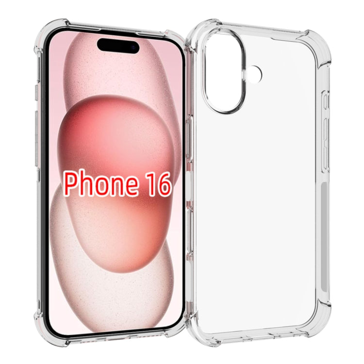 Shockproof Non-slip Thickening TPU Phone Case, For iPhone 18, For iPhone 18 Pro, For iPhone 18 Pro Max, For iPhone 17e / 16e, For iPhone 17 Pro Max, For iPhone 17 Pro, For iPhone 17, For iPhone Air, For iPhone 16 Pro Max, For iPhone 16 Pro             ...