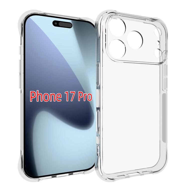 Shockproof Non-slip Thickening TPU Phone Case, For iPhone 18, For iPhone 18 Pro, For iPhone 18 Pro Max, For iPhone 17e / 16e, For iPhone 17 Pro Max, For iPhone 17 Pro, For iPhone 17, For iPhone Air, For iPhone 16 Pro Max, For iPhone 16 Pro             ...