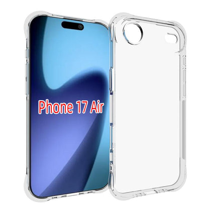 Shockproof Non-slip Thickening TPU Phone Case, For iPhone 18, For iPhone 18 Pro, For iPhone 18 Pro Max, For iPhone 17e / 16e, For iPhone 17 Pro Max, For iPhone 17 Pro, For iPhone 17, For iPhone Air, For iPhone 16 Pro Max, For iPhone 16 Pro             ...