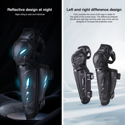 Motolsg Motorcycle Bicycle Riding Protective Gear, 2 in 1 Knee Pads, 2 in 1 Elbow Pads, 4 in 1 Elbow Pads