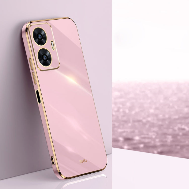 XINLI Straight 6D Plating Gold Edge TPU Phone Case, For Realme GT 7 Pro 5G, For Realme Note 60 4G, For Realme 13 Pro Global, For Realme 11 5G, For Realme C53 2023, For Realme 11 Pro+ 5G, For Realme GT Neo5 SE, For Realme C55