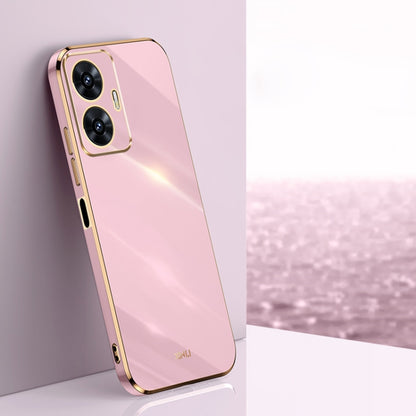 XINLI Straight 6D Plating Gold Edge TPU Phone Case, For Realme GT 7 Pro 5G, For Realme Note 60 4G, For Realme 13 Pro Global, For Realme 11 5G, For Realme C53 2023, For Realme 11 Pro+ 5G, For Realme GT Neo5 SE, For Realme C55