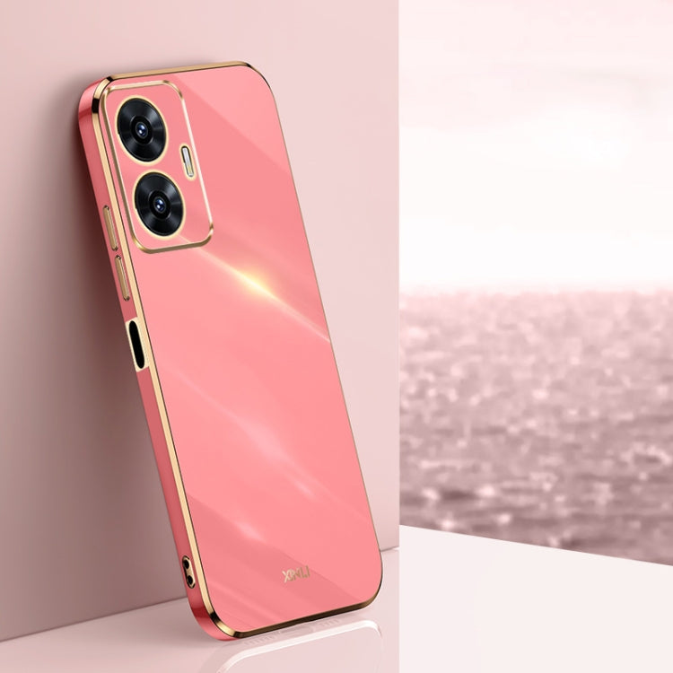 XINLI Straight 6D Plating Gold Edge TPU Phone Case, For Realme GT 7 Pro 5G, For Realme Note 60 4G, For Realme 13 Pro Global, For Realme 11 5G, For Realme C53 2023, For Realme 11 Pro+ 5G, For Realme GT Neo5 SE, For Realme C55