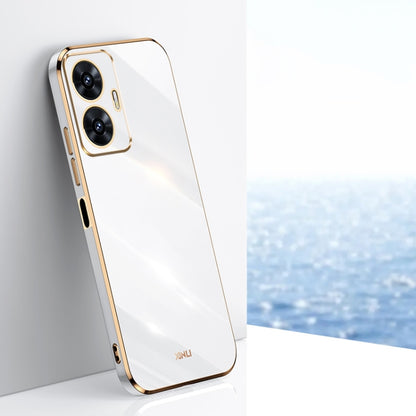 XINLI Straight 6D Plating Gold Edge TPU Phone Case, For Realme GT 7 Pro 5G, For Realme Note 60 4G, For Realme 13 Pro Global, For Realme 11 5G, For Realme C53 2023, For Realme 11 Pro+ 5G, For Realme GT Neo5 SE, For Realme C55