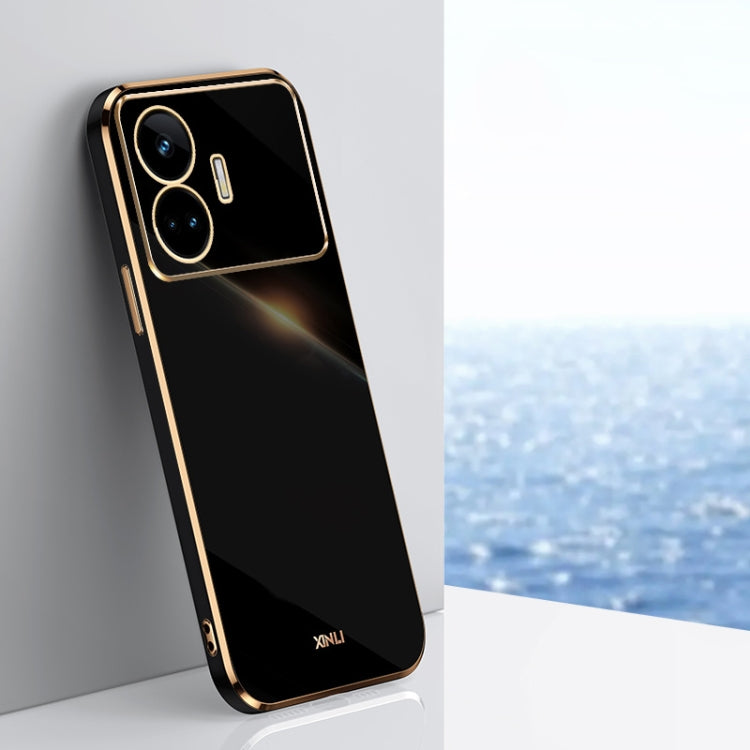 XINLI Straight 6D Plating Gold Edge TPU Phone Case, For Realme GT 7 Pro 5G, For Realme Note 60 4G, For Realme 13 Pro Global, For Realme 11 5G, For Realme C53 2023, For Realme 11 Pro+ 5G, For Realme GT Neo5 SE, For Realme C55