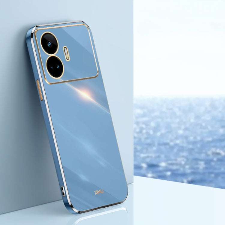 XINLI Straight 6D Plating Gold Edge TPU Phone Case, For Realme GT 7 Pro 5G, For Realme Note 60 4G, For Realme 13 Pro Global, For Realme 11 5G, For Realme C53 2023, For Realme 11 Pro+ 5G, For Realme GT Neo5 SE, For Realme C55