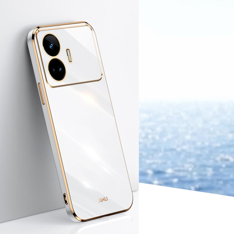 XINLI Straight 6D Plating Gold Edge TPU Phone Case, For Realme GT 7 Pro 5G, For Realme Note 60 4G, For Realme 13 Pro Global, For Realme 11 5G, For Realme C53 2023, For Realme 11 Pro+ 5G, For Realme GT Neo5 SE, For Realme C55