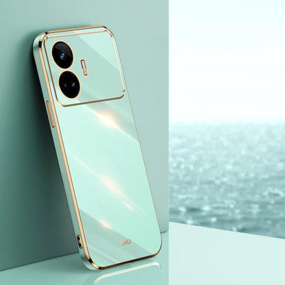 XINLI Straight 6D Plating Gold Edge TPU Phone Case, For Realme GT 7 Pro 5G, For Realme Note 60 4G, For Realme 13 Pro Global, For Realme 11 5G, For Realme C53 2023, For Realme 11 Pro+ 5G, For Realme GT Neo5 SE, For Realme C55
