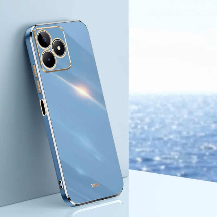 XINLI Straight 6D Plating Gold Edge TPU Phone Case, For Realme GT 7 Pro 5G, For Realme Note 60 4G, For Realme 13 Pro Global, For Realme 11 5G, For Realme C53 2023, For Realme 11 Pro+ 5G, For Realme GT Neo5 SE, For Realme C55