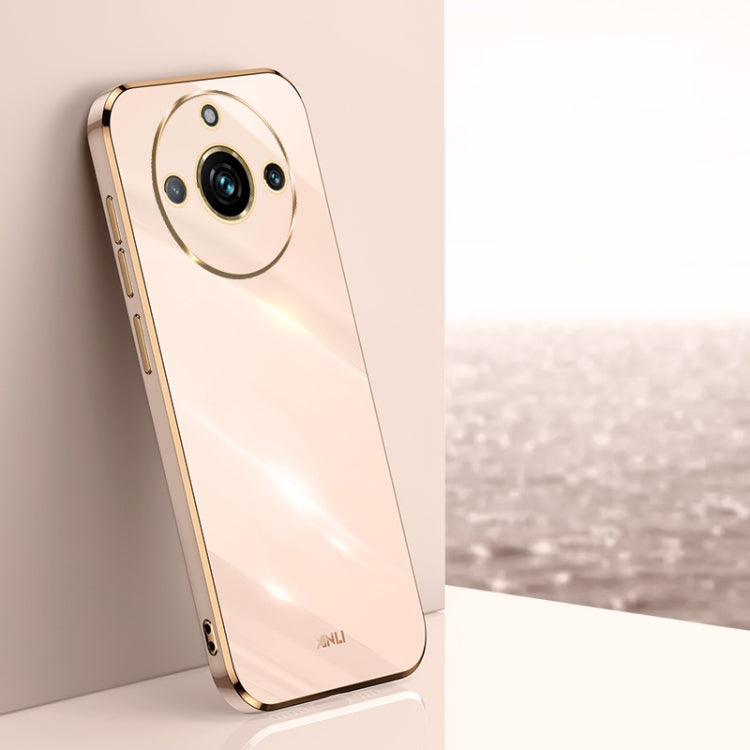 XINLI Straight 6D Plating Gold Edge TPU Phone Case, For Realme GT 7 Pro 5G, For Realme Note 60 4G, For Realme 13 Pro Global, For Realme 11 5G, For Realme C53 2023, For Realme 11 Pro+ 5G, For Realme GT Neo5 SE, For Realme C55